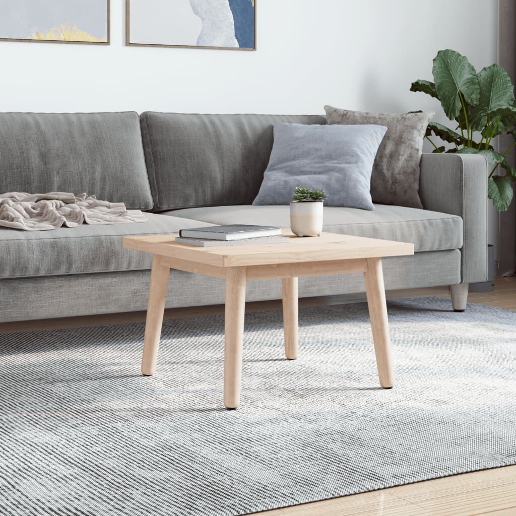 vidaXL Επιφάνεια Τραπεζιού Τετράγωνη 50x50x2,5 εκ. Μασίφ Ξύλο Πεύκου