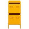 vidaXL Ντουλάπι Μουσταρδί 35x39x73,5 εκ. από Χάλυβα Ψυχρής Έλασης