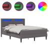 vidaXL &Sigma;&kappa;&epsilon;&lambda;&epsilon;&tau;ό&sigmaf; &kappa;&rho;&epsilon;&beta;&alpha;&tau;&iota;&omicron;ύ &mu;&epsilon; &sigma;&tau;&rho;ώ&mu;&alpha; &Gamma;&kappa;&rho;&iota; 160 x 200 cm &Tau;&epsilon;&chi;&nu;&eta;&tau;ό &Delta;έ&rho;&mu;&alpha;