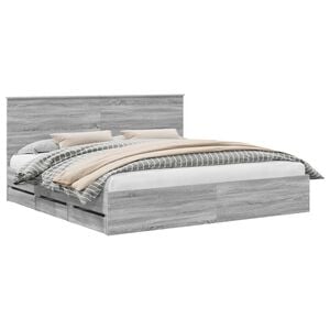 vidaXL &Sigma;&kappa;&epsilon;&lambda;&epsilon;&tau;ό&sigmaf; &Kappa;&rho;&epsilon;&beta;&alpha;&tau;&iota;&omicron;ύ &Gamma;&kappa;&rho;ί&zeta;&omicron; &Sigma;&omicron;&nu;&omicron;&mu;&alpha; 200 x 200 cm &Mu;&eta;&chi;&alpha;&nu;ή&mu;&alpha;&tau;&omicron;&sigmaf; &Xi;ύ&lambda;&omicron;
