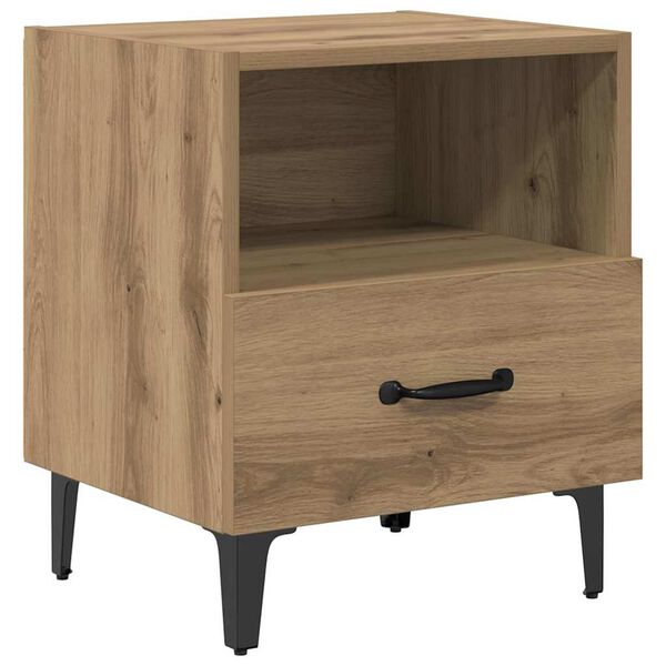 vidaXL &Kappa;&omicron;&mu;&omicron;&delta;ί&nu;&omicron; Artisan Oak 40 x 35 x 47,5 &epsilon;&kappa; &Epsilon;&pi;&epsilon;&xi;&epsilon;&rho;&gamma;&alpha;&sigma;&mu;έ&nu;&omicron; &xi;ύ&lambda;&omicron;