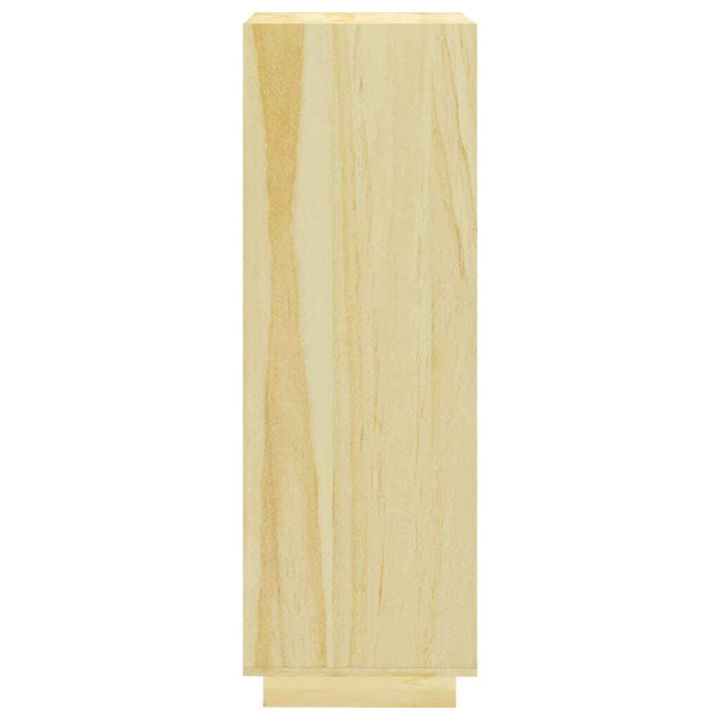 vidaXL Βιβλιοθήκη/Διαχωριστικό Χώρου 40x35x103 εκ. Μασίφ Ξύλο Πεύκου