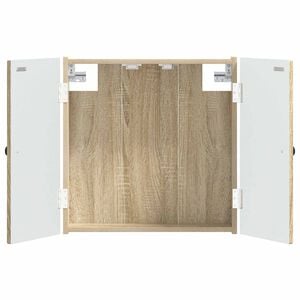 vidaXL &Nu;&tau;&omicron;&upsilon;&lambda;ά&pi;&alpha; &Pi;&iota;&nu;ά&kappa;&omega;&nu; &Beta;&epsilon;&lambda;ώ&nu; BREDA Sonoma &Delta;&rho;&upsilon;&sigmaf; 52,5 x 10,5 x 53,5 &epsilon;&kappa;.