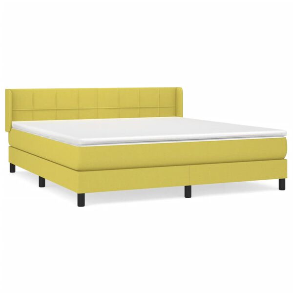 vidaXL &Kappa;&rho;&epsilon;&beta;ά&tau;&iota; Boxspring &mu;&epsilon; &Sigma;&tau;&rho;ώ&mu;&alpha; &Pi;&rho;ά&sigma;&iota;&nu;&omicron; 180x200 &epsilon;&kappa;.&Upsilon;&phi;&alpha;&sigma;&mu;ά&tau;&iota;&nu;&omicron;