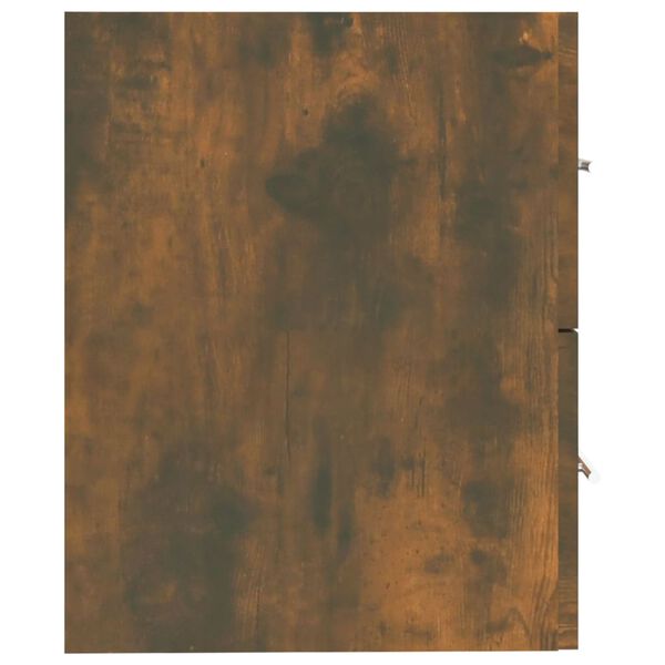 vidaXL Ντουλάπι Νιπτήρα Καπνιστή Δρυς 60 x 38,5 x 48 εκ. Επεξεργ. Ξύλο