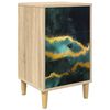 vidaXL &Kappa;&omicron;&mu;&omicron;&delta;ί&nu;&omicron; WIJHE Sonoma &Delta;&rho;&upsilon;&sigmaf; 36 x 33 x 60 &epsilon;&kappa; &Epsilon;&pi;&epsilon;&xi;&epsilon;&rho;&gamma;&alpha;&sigma;&mu;έ&nu;&omicron; &Xi;ύ&lambda;&omicron;