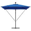vidaXL Ομπρέλα Cantilever Banana Μπλε 249 x 249 x 250 εκ.