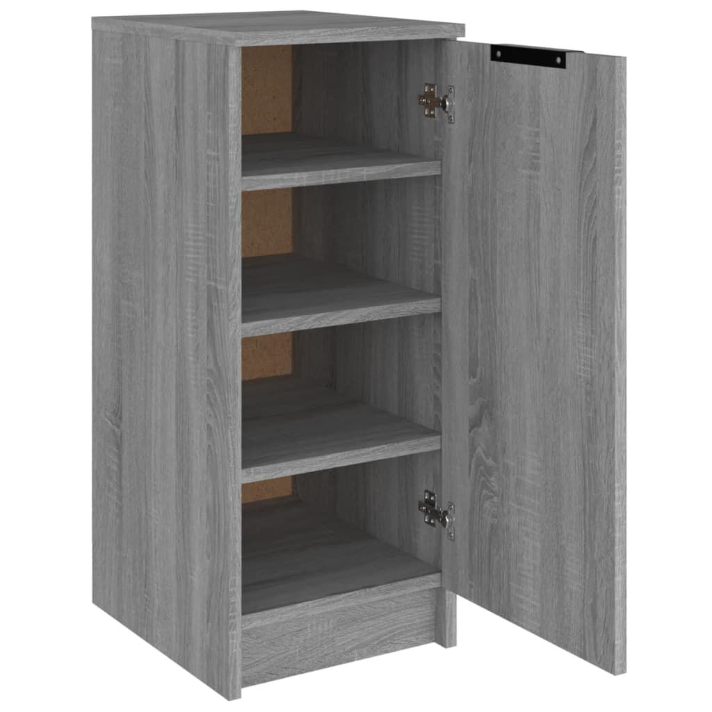 vidaXL Παπουτσοθήκη Γκρι Sonoma 30x35x70 εκ. από Επεξεργασμένο Ξύλο