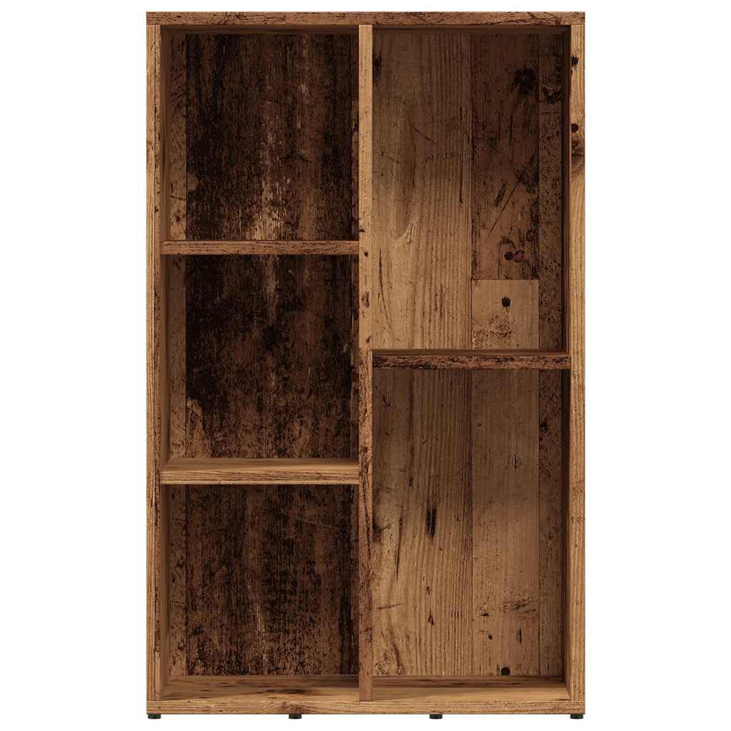 vidaXL Βιβλιοθήκη Όψη Παλαιού Ξύλου 50x25x80 εκ. από Επεξ. Ξύλο