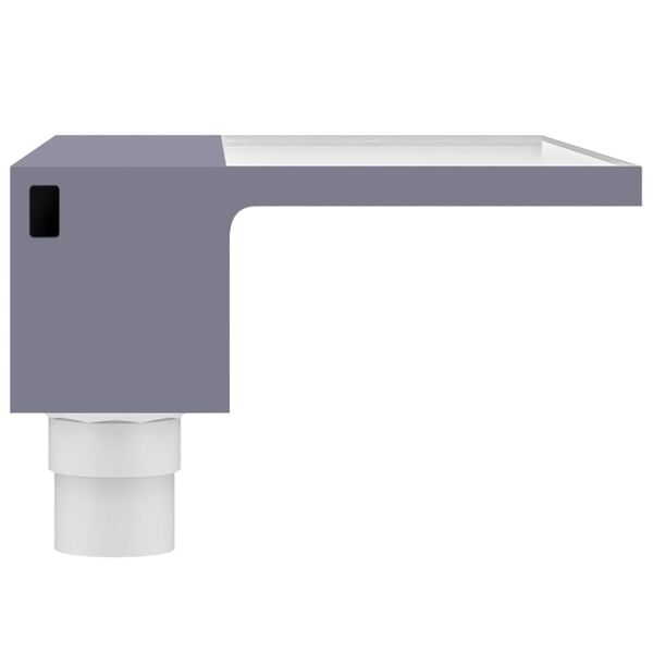vidaXL Σιντριβάνι Καταρράκτης Πισίνας με RGB LED 30 εκ. Ακρυλικό