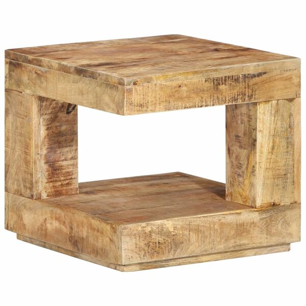 vidaXL Τραπεζάκι Σαλονιού 45 x 45 x 40 εκ. από Μασίφ Ξύλο Μάνγκο