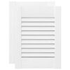 vidaXL &Pi;ό&rho;&tau;&epsilon;&sigmaf; &nu;&tau;&omicron;&upsilon;&lambda;&alpha;&pi;&iota;ώ&nu; Louvred Design 2 &tau;&epsilon;&mu;ά&chi;&iota;&alpha; &Lambda;&epsilon;&upsilon;&kappa;ό 39,5x29,5 cm