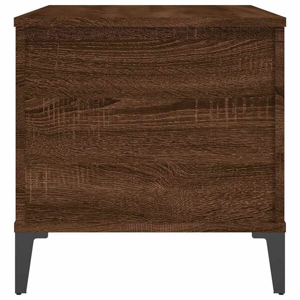 vidaXL Τραπεζάκι Σαλονιού Καφέ Δρυς 90x44,5x45 εκ. Επεξεργασμένο Ξύλο