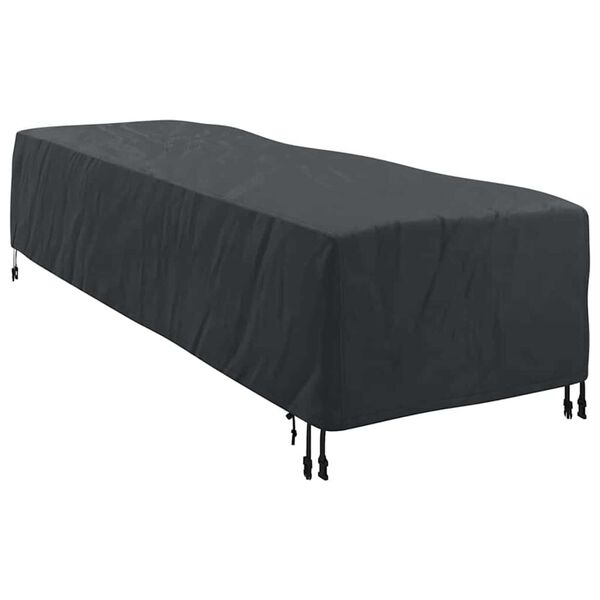 vidaXL Κάλυμμα επίπλων εξωτερικού χώρου 210 x 74 x 40 εκ