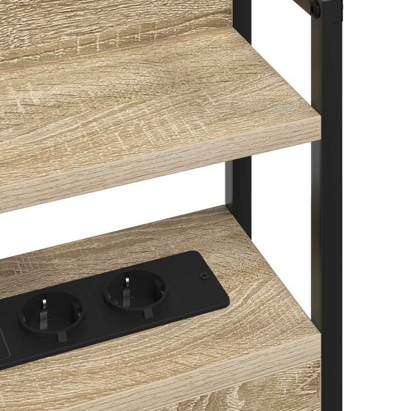 vidaXL Κεφαλάρι Αποθήκης Sonoma Oak 90 εκ. Επεξεργασμένο ξύλο