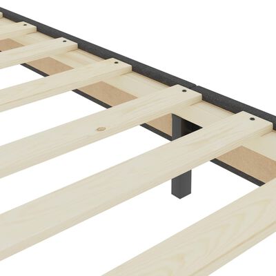 vidaXL Πλαίσιο Κρεβατιού Boxspring Γκρι 120 x 200 εκ. Υφασμάτινο