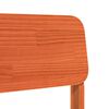 vidaXL Καρέκλα κήπου Wax Brown 60x52,5x72 cm Στερεό ξύλο πεύκου