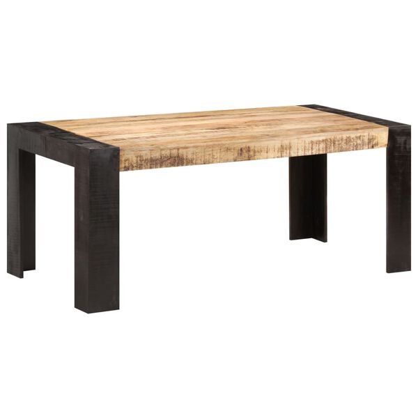 vidaXL Τραπεζαρία 180 x 90 x 76 εκ. από Μασίφ Ξύλο Μάνγκο