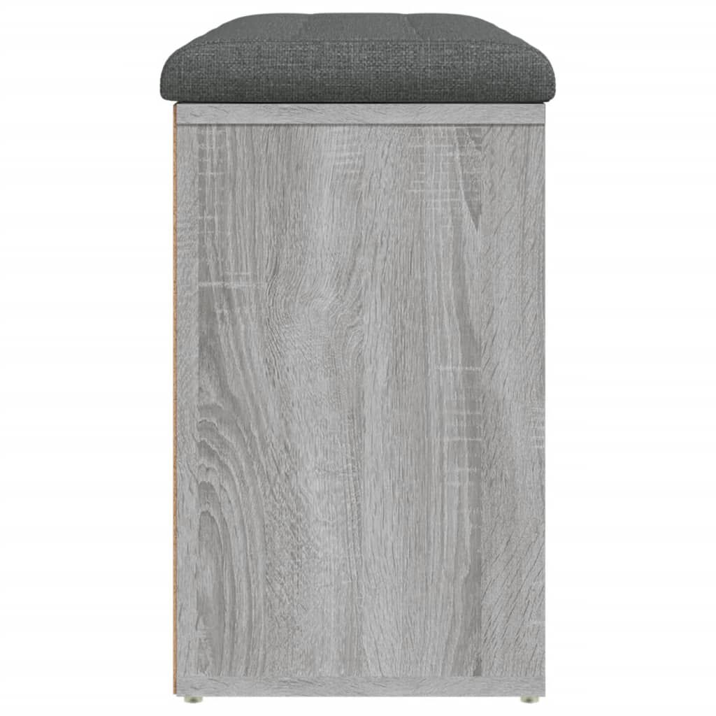 vidaXL Παπουτσοθήκη Γκρι Sonoma 82x32x50 εκ. από Επεξεργασμένο Ξύλο