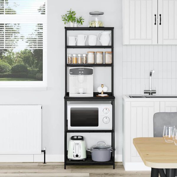 vidaXL &Rho;ά&phi;&iota; &Kappa;&omicron;&upsilon;&zeta;ί&nu;&alpha;&sigmaf; &Mu;&alpha;ύ&rho;&eta; &Omicron;&xi;&upsilon;ά 60 x 40 x 168 &epsilon;&kappa; &Epsilon;&pi;&epsilon;&xi;&epsilon;&rho;&gamma;&alpha;&sigma;&mu;έ&nu;&omicron; &xi;ύ&lambda;&omicron;