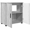 vidaXL Ντουλάπι Μπάνιου με ράφι με πόρτα Γκρι sonoma 61 x 35 x 64 εκ.