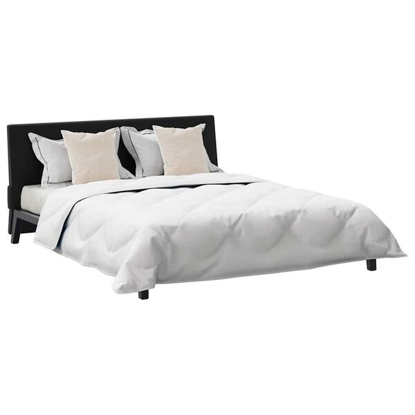 vidaXL Σετ Κουβέρτας με μαξιλάρι 3 pcs Λευκό 240 x 220 cm Μικροΐνες