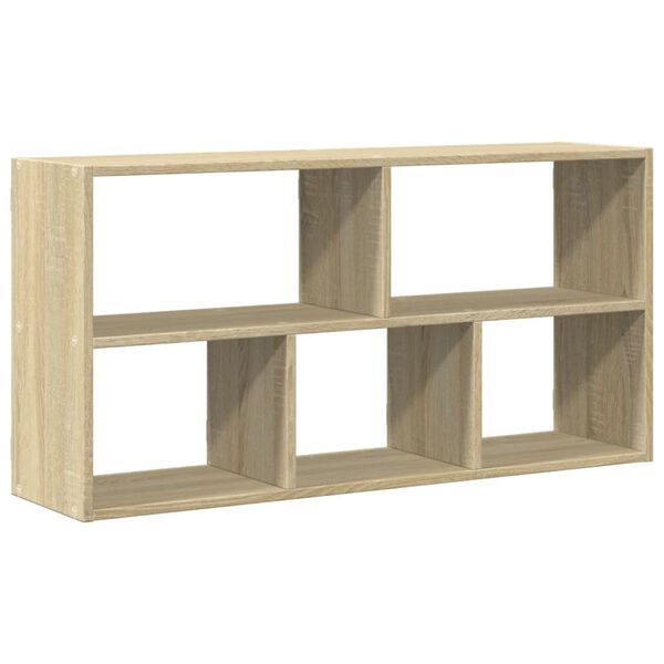 vidaXL Ράφι Τοίχου Sonoma Δρυς 100x25x50 εκ. Επεξεργασμένο Ξύλο