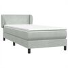 vidaXL Box Spring &kappa;&rho;&epsilon;&beta;ά&tau;&iota; &mu;&epsilon; &sigma;&tau;&rho;ώ&mu;&alpha; &alpha;&nu;&omicron;&iota;&chi;&tau;ό &gamma;&kappa;&rho;&iota; 90x210 cm &Beta;&epsilon;&lambda;&omicron;ύ&delta;&iota;&nu;&omicron;