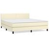 vidaXL &Kappa;&rho;&epsilon;&beta;ά&tau;&iota; Boxspring &mu;&epsilon; &Sigma;&tau;&rho;ώ&mu;&alpha; &Kappa;&rho;&epsilon;&mu; 180x200 &epsilon;&kappa;. &Sigma;&upsilon;&nu;&theta;&epsilon;&tau;&iota;&kappa;ό &Delta;έ&rho;&mu;&alpha;