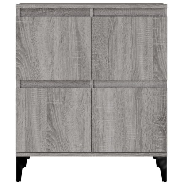 vidaXL Ντουλάπι Γκρι Sonoma 60x35x70 εκ. από Επεξεργασμένο Ξύλο