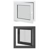 vidaXL &Pi;&alpha;&rho;ά&theta;&upsilon;&rho;&omicron; &Upsilon;&pi;&omicron;&gamma;&epsilon;ί&omicron;&upsilon; &mu;&epsilon; &Kappa;&lambda;ί&sigma;&eta; &kappa;&alpha;&iota; &Sigma;&tau;&rho;&omicron;&phi;ή RISOR 60 x 60 cm
