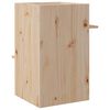 vidaXL Σπίτι για γάτες 43x43x60 cm από μασίφ ξύλο πεύκο