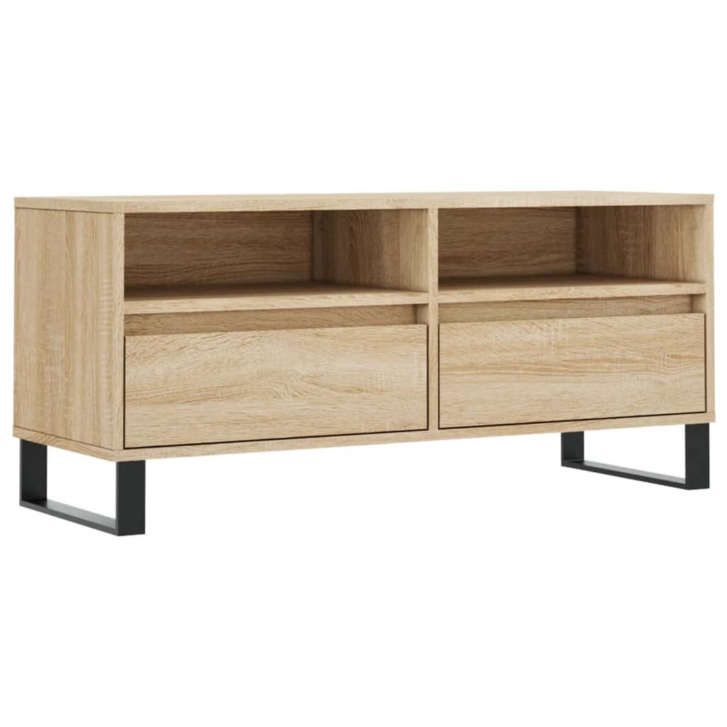vidaXL Έπιπλο Τηλεόρασης Sonoma Δρυς 100 x 34,5 x 44,5 εκ. Επεξ. Ξύλο