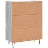 vidaXL Ντουλάπι Γκρι Sonoma 69,5 x 34 x 90 εκ. από Επεξεργασμένο Ξύλο