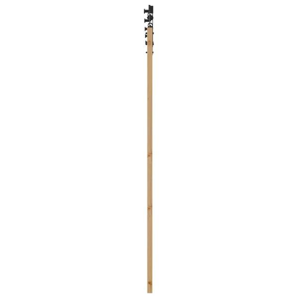 vidaXL Συρόμενη Πόρτα ORKDAL Καφέ 86 x 198.5 cm Ξύλο και μέταλλο