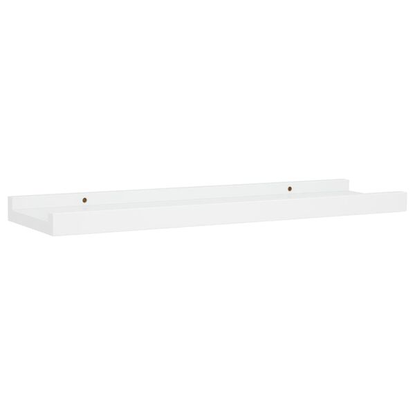 vidaXL Ράφια για Κορνίζες 2 τεμ. Λευκά 40 x 9 x 3 εκ. από MDF
