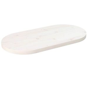 vidaXL &Epsilon;&pi;&iota;&phi;ά&nu;&epsilon;&iota;&alpha; &Tau;&rho;&alpha;&pi;&epsilon;&zeta;&iota;&omicron;ύ &Omicron;&beta;ά&lambda; &Lambda;&epsilon;&upsilon;&kappa;ή 60x30x2,5 &epsilon;&kappa;. &Mu;&alpha;&sigma;ί&phi; &Xi;ύ&lambda;&omicron; &Pi;&epsilon;ύ&kappa;&omicron;&upsilon;