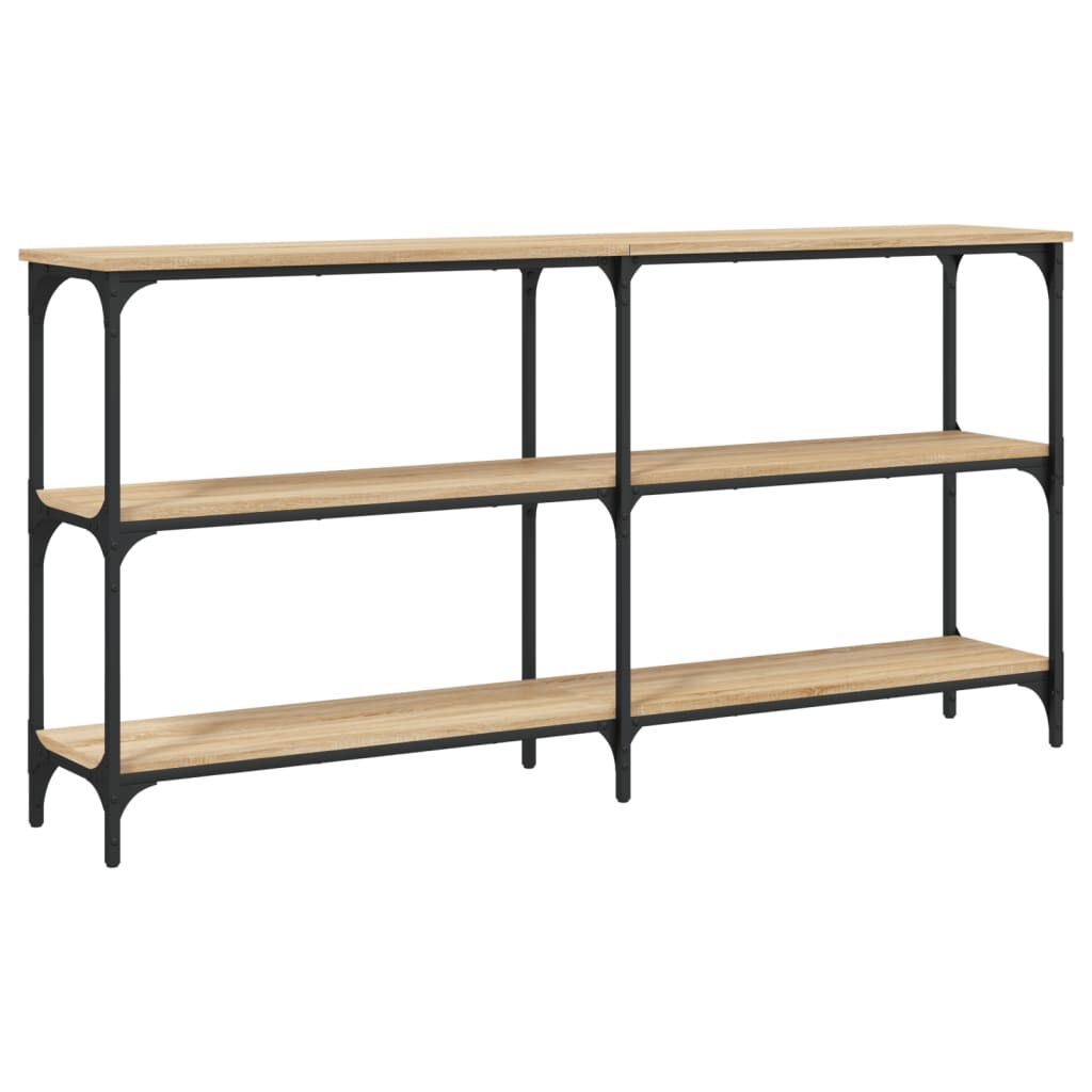vidaXL Τραπέζι Κονσόλα Sonoma Δρυς 150x29x75 εκ. Επεξεργασμένο Ξύλο