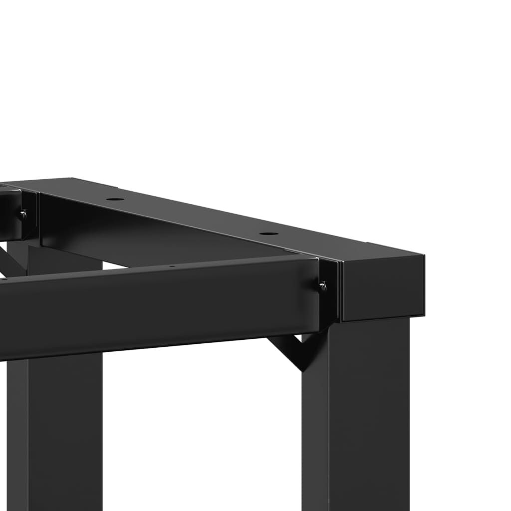 vidaXL Πόδια Τραπεζαρίας σε Σχήμα «Ο» 60x50x73 εκ. Ατσάλι