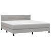 vidaXL &Kappa;&rho;&epsilon;&beta;ά&tau;&iota; Boxspring &mu;&epsilon; &Sigma;&tau;&rho;ώ&mu;&alpha; &Alpha;&nu;. &Pi;&rho;ά&sigma;&iota;&nu;&omicron; 160x200&epsilon;&kappa; &Upsilon;&phi;&alpha;&sigma;&mu;ά&tau;&iota;&nu;&omicron;