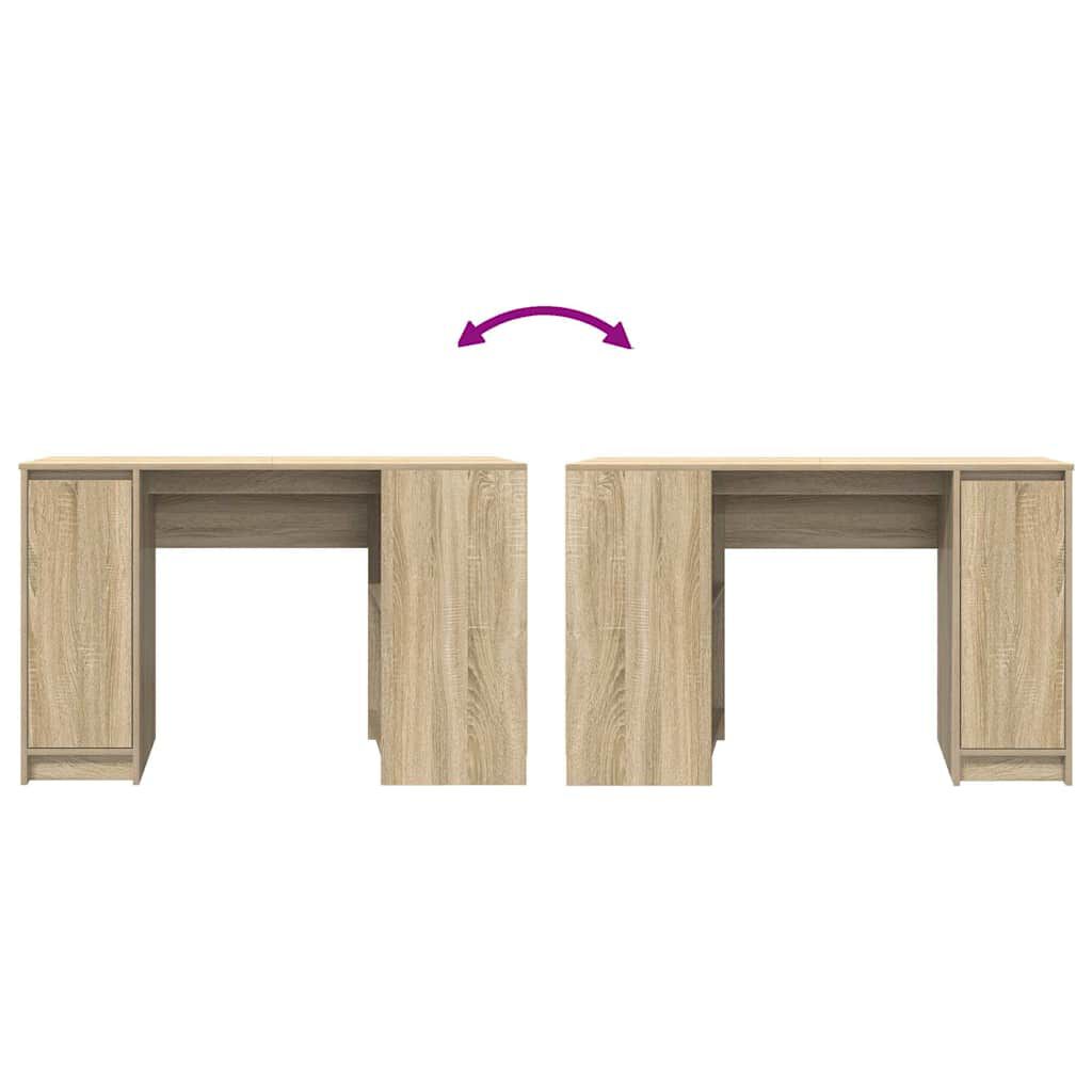 vidaXL Γραφείο Sonoma Δρυς 120x42x76 εκ. από Επεξεργασμένο Ξύλο