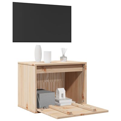 vidaXL Βοηθητικό Ντουλάπι 45 x 30 x 35 εκ. από Μασίφ Ξύλο Πεύκου