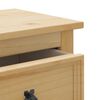 vidaXL Ντουλάπι Μπάνιου Corona 45x33x80 εκ. από Μασίφ Ξύλο Πεύκου