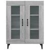 vidaXL Ντουλάπι Γκρι Sonoma 69,5 x 34 x 90 εκ. από Επεξεργασμένο Ξύλο