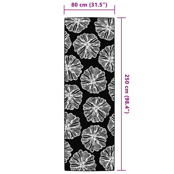 vidaXL Χαλί εξωτερικού χώρου ARAKIL Πράσινο 80x250 cm PP
