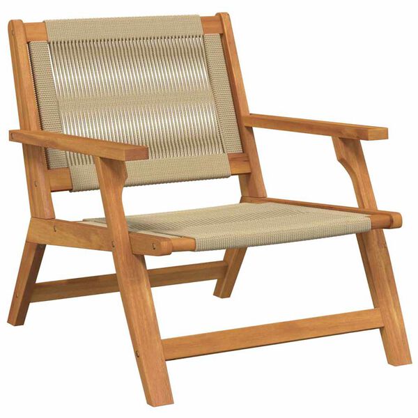 vidaXL Εξωτερικά Έπιπλα 2 pcs Μπεζ 78 x 67 x 73εκ. Μασίφ ξύλο ακακίας