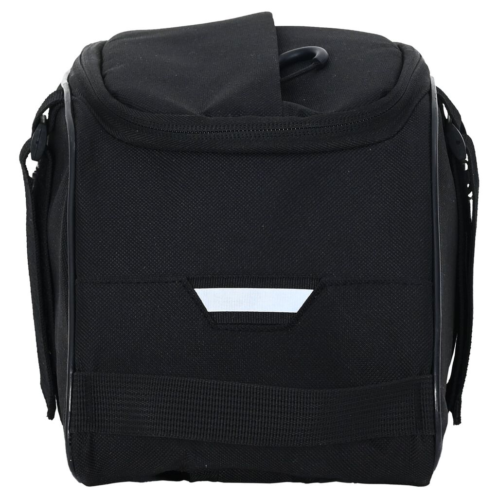 vidaXL Τσάντα Ποδηλάτου για Ράγα Pannier 8 L Μαύρη 38x16x16 εκ.