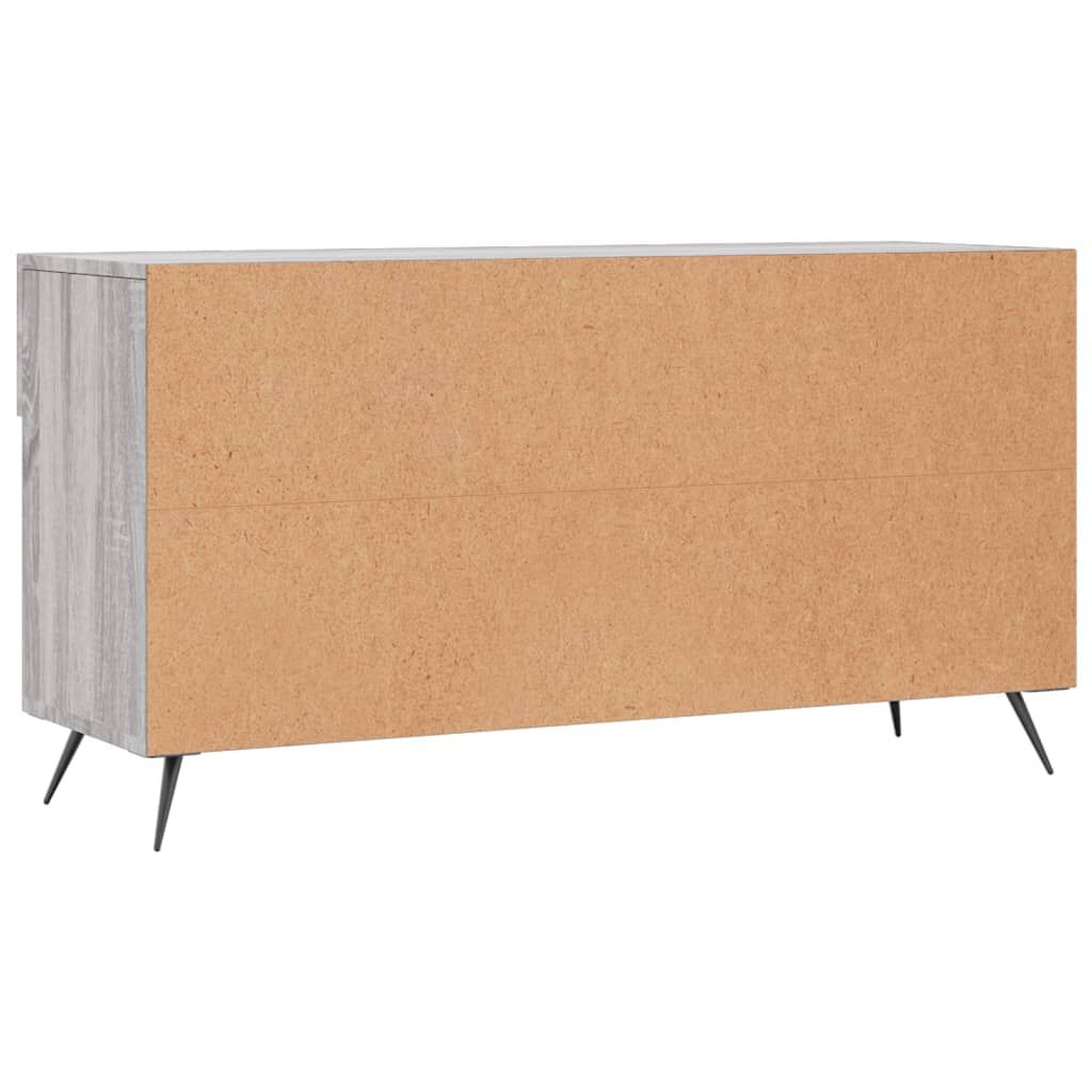 vidaXL Παπουτσοθήκη Γκρι Sonoma 102x35x55 εκ. από Επεξεργασμένο Ξύλο