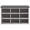 vidaXL Παπουτσοθήκη Γκρι Sonoma 82x32x50 εκ. από Επεξεργασμένο Ξύλο