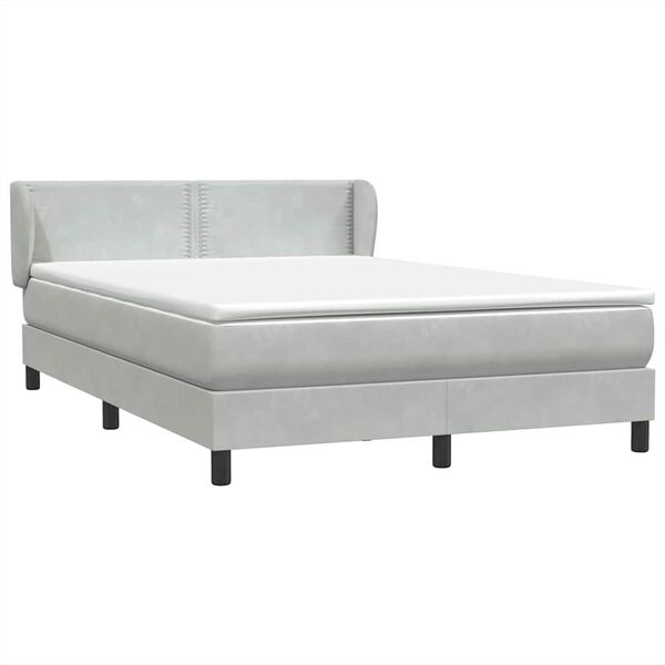 vidaXL &Kappa;&rho;&epsilon;&beta;ά&tau;&iota; Boxspring &mu;&epsilon; &Sigma;&tau;&rho;ώ&mu;&alpha; &Alpha;&nu;&omicron;&iota;&chi;&tau;ό &Gamma;&kappa;&rho;&iota; 160x210 &epsilon;&kappa;. &Beta;&epsilon;&lambda;&omicron;ύ&delta;&iota;&nu;&omicron;